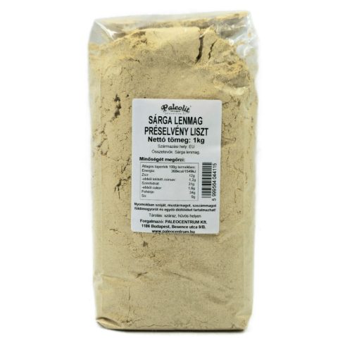 Paleolit Sárga lenmagliszt 1kg préselvényből