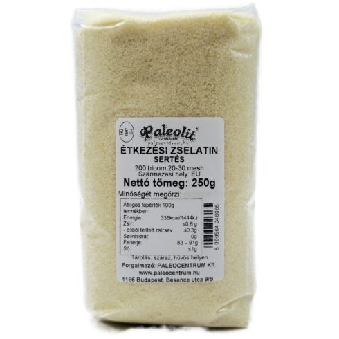 Paleolit Zselatin étkezési, sertés 250g 200 Bloom