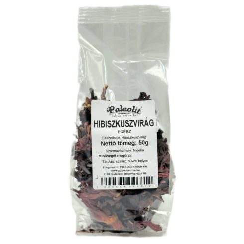 Paleolit Hibiszkuszvirág egész 50g Hibiscus whole