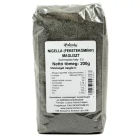   Paläolithisches Nigella-Samenmehl 200 g (Schwarzkümmel) aus gepressten Samen