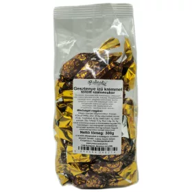   Paleolit ​​Kastanienpuderzucker 300 g gefüllt mit aromatisierter Sahne