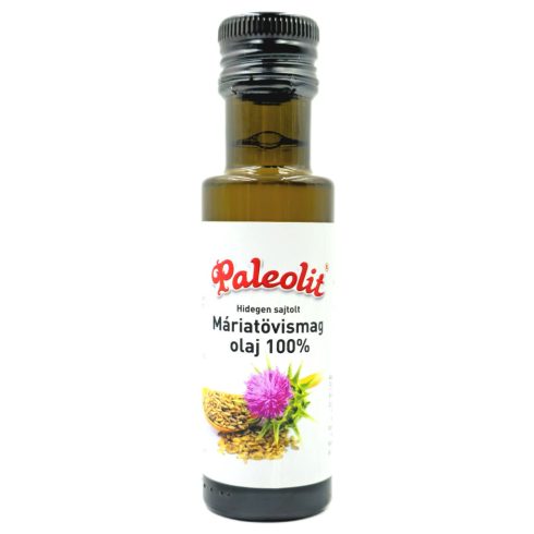 Paleolit Máriatövismag olaj 100% 100ml hidegen sajtolt (Silybum marianum) webshop termék