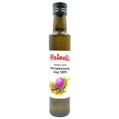 Paleolit Máriatövismag olaj 100% 250ml hidegen sajtolt (Silybum marianum) webshop termék