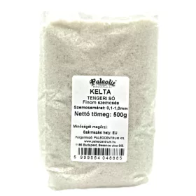   Paleolit ​​Keltisches Meersalz fein 500 g 0,1–1,0 mm Keltisches blaues Meersalz fein