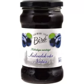   Biró Szatmár Taste 100 % Pflaumenmarmelade 360 ​​g, besondere Qualität, natürlich