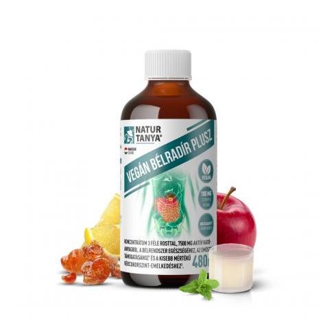 Natur Tanya® Vegán Bélradír plusz 480ml a bélrendszer egészségéhez