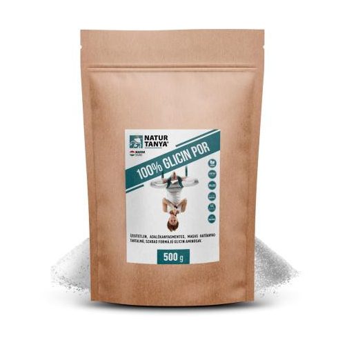 Natur Tanya® 100% Glicin aminosav 500g a pihentető alvásért