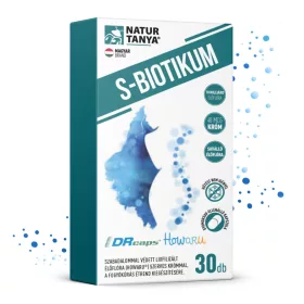   Natur Tanya® S-BIOTIKUM – HOWARU® mit lyophilisierter Lebendflora 30 Kapseln