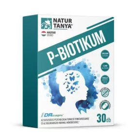   Natur Tanya® P-BIOTICS – Cerebiome® mit Vitamin B6, 30 Kapseln