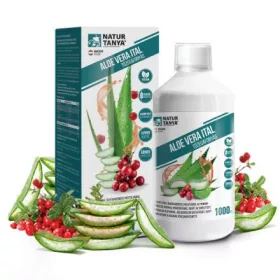 Natur Tanya® Aloe Vera Getränk mit Cranberry 1l