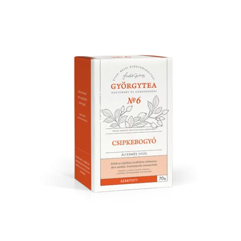 Györgytea Csipkebogyó hús 70g No.6