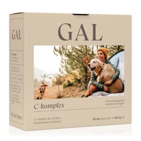 GAL C-Komplex 90 Kapseln NEU 665,5 mg Vitamin C in 1 Kapsel