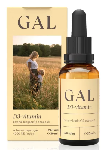 GAL Vitamin D3 4000 IE x 240 Dosen NEU