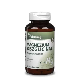   Vitaking Magnesiumbisglycinat (80) vegane Kapseln (Magnesiumchelat)