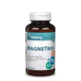Vitaking MagneTrio D3+K2+ Magnesiumbisglycinat (80) Kapseln