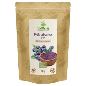 BIO Kék áfonya por 60g BioMenü