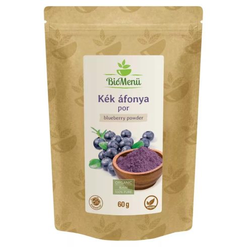 BIO Kék áfonya por 60g BioMenü