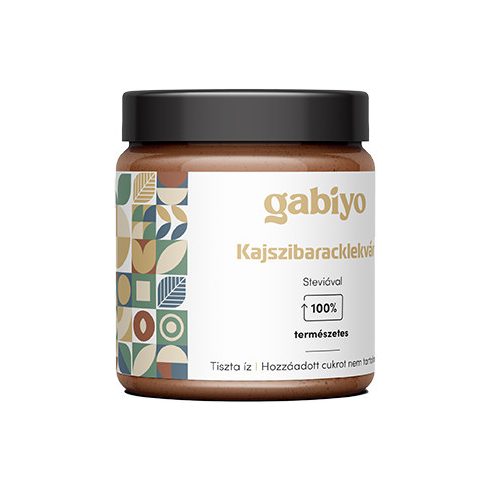 Gabiyo Kajszibaracklekvár 200g szőlőmusttal
