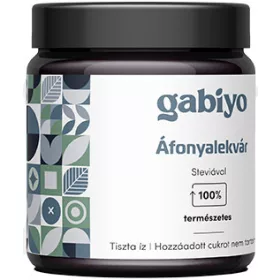 Gabiyo Heidelbeermarmelade mit Traubenmost 200 g