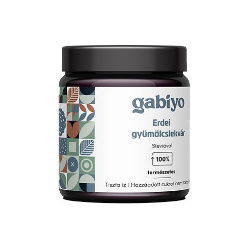 Gabiyo Erdei gyümölcslekvár 200g szőlőmusttal