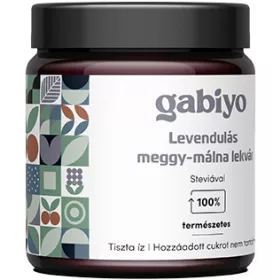   Gabiyo Lavendel-Kirsch-Himbeer-Marmelade mit Traubenmost 200 g