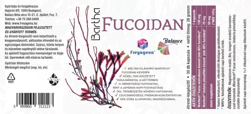 Freyagena Bartha Fucoidan 30 Kapseln