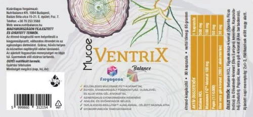 Freyagena Mucoe Ventrix 80 Kapseln