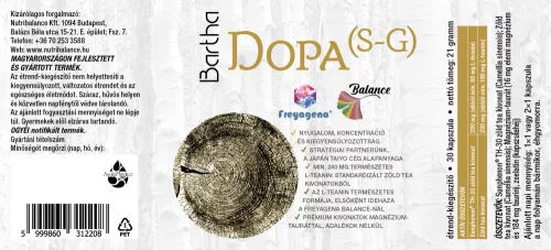 Freyagena Bartha DOPA(S-G) 30 Kapseln