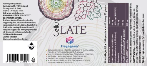Freyagena Cellu LATE 30 Kapseln