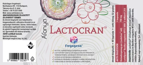 Freyagena Blaubeere LACTOCRAN 60 Kapseln