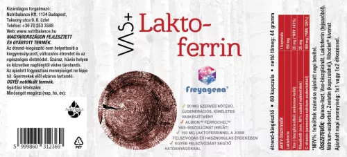 Freyagena Eisen+ Laktoferrin 60 Kapseln