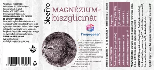 Freyagena SleePro Magnesiumbisglycinat 30 Kapseln