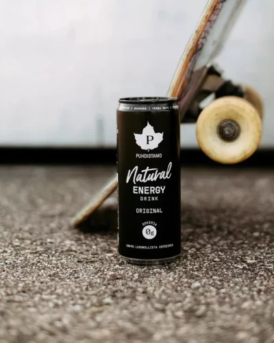 Puhdistamo Natürliche Energie 330 ml Original natürliches Energiegetränk DRS