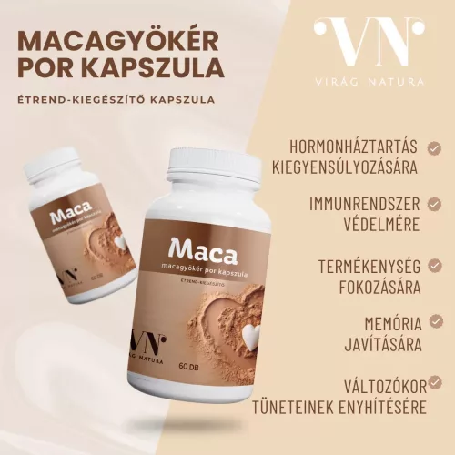 VN Maca-Wurzelpulver, 60 Kapseln