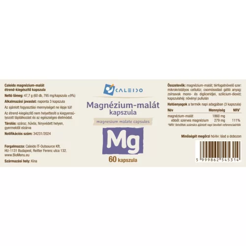 Caleido Magnesiummalat-Kapseln, 60 Stück
