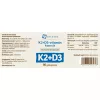 Caleido Vitamin K2 + D3 Gelkapseln, 90 Stück