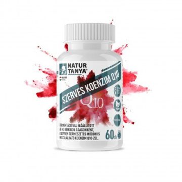   Natur Tanya® Szerves koenzim Q10 60db tabletta 60mg ubikinon/tabletta