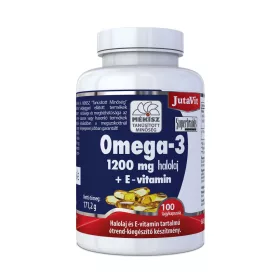 JutaVit Omega-3 Fischöl 100x1200mg+Vitamin E Weichkapseln