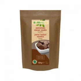 BioMenu BIO Kakaomasse im Glas, 125 g, peruanisch