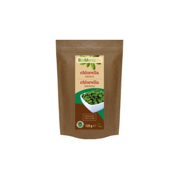 BIO Chlorella alga tabletta 125g BioMenü
