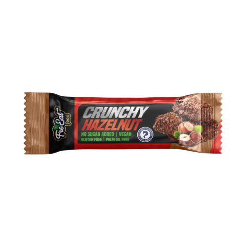 FreEat Food Crunchy Hazelnut 30g török mogyorós szelet törökmogyoróval szórva