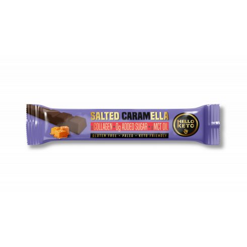 Hello Keto Sós-karamell ízű szelet 40g