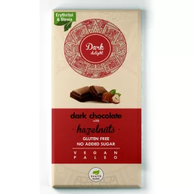 Dunkle Schokolade mit Süßungsmitteln 80g Dark Delight
