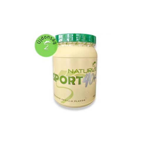 Naturize SPORT 40+ (50% fehérje, 12 superfood), 440g/20 adag komplex fehérje