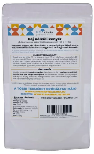 Pantry Krustenloses Brot 50g Mehlmischung