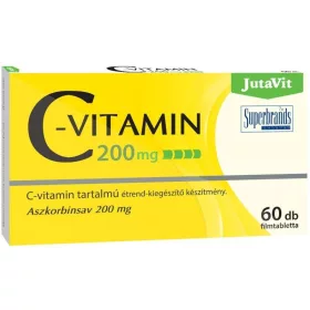 Jutavit Vitamin C 60 x 200 mg Filmtabletten