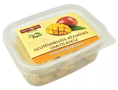 Mürbeteigkekse mit Mangostücken 150g Tiszta Ízek glutenfrei, handwerklich hergestellt