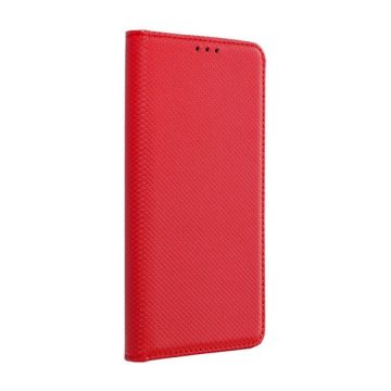 Magnet Apple iPhone 13 Pro mágneses flip tok, piros