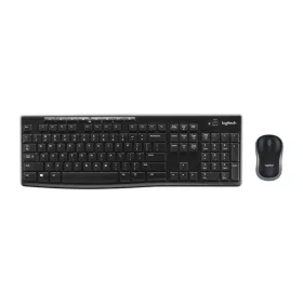 Logitech MK270 HUN schwarze kabellose Tastatur + Maus