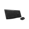 Logitech MK270 HUN schwarze kabellose Tastatur + Maus